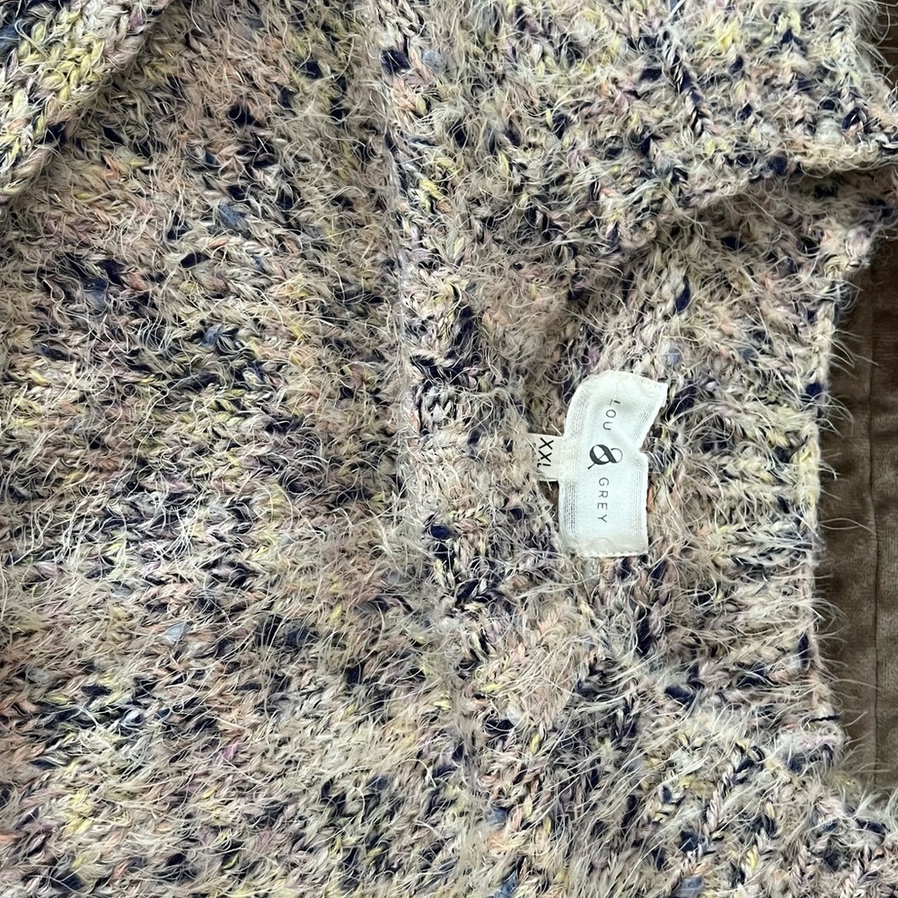 Lou & Grey Multicolor Knit Sweater